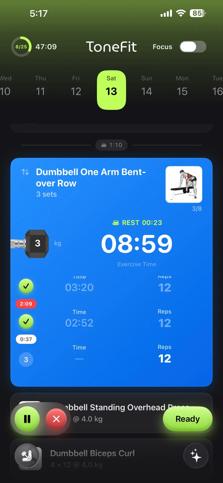 ToneFit screenshot